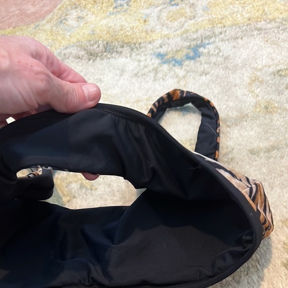 🐅Reversible High-Waisted,Tiger Print (& Black) Bikini! 2 Suits in 1, Ultra Soft - Picture 11 of 12